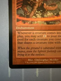 Mana Echoes 218/350 - Onslaught - Magic The Gathering 2002 - Image 5