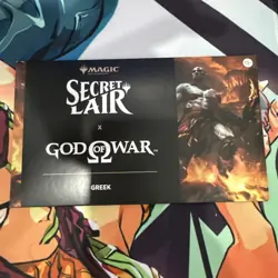 MTG God of War: Greek, New/Sealed, Secret Lair Drop (In Hand) & (Non-Foil) - Image 1