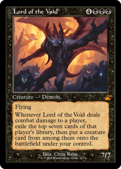 Lord of the Void (Retro Frame) [Ravnica Remastered] Magic MTG - Image 1