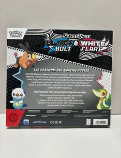 Pokemon TCG: Black Bolt & White Flare Unova Poster Collection Box - Image 2