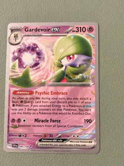 Pokemon TCG Gardevoir EX 86/198 World Championships Deck 2023 Near Mint - Image 1
