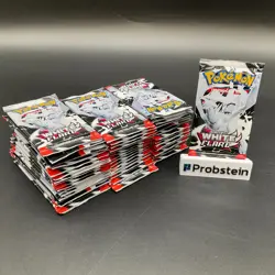 Lot of (30) Pokemon TCG Scarlet & Violet White Flare Booster Packs Sealed - Image 1