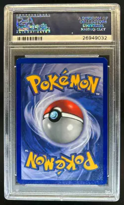 1999 Pokemon 1st Edition Machamp Holo #8/102 PSA 10 - Image 2