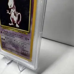 Pokemon TCG Mewtwo Base Set 10/102 Holo Rare PSA 6 1999 - Image 5