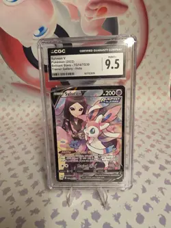 Pokemon Sylveon V TG14/TG30 Brilliant Stars Trainer Gallery Ultra Rare CGC 9.5 - Image 1