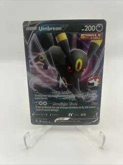 094/203 Umbreon V Prize Pack Series Stamped Play Pokemon TCG Evolving Skies - Image 1
