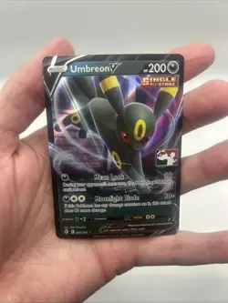 094/203 Umbreon V Prize Pack Series Stamped Play Pokemon TCG Evolving Skies - Image 3