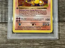 1999 POKEMON BASE SET 1ST EDITION #4 CHARIZARD PSA AUTHENTIC ALTERED - Image 5