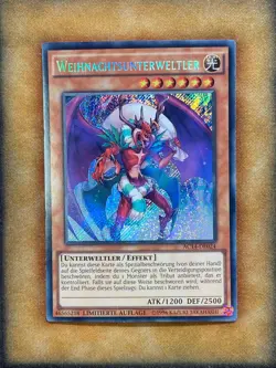 Yugioh Santa Claws AC14-DE024 Secret Rare Limited Edition GERMAN NM - Image 1