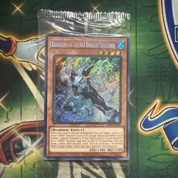 Yugioh! Elemental HERO Liquid Soldier LDS3-EN103 Secret Rare Limited Ed SEALED - Image 1