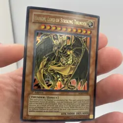 Hamon, Lord of Striking Thunder SOI-EN002 Ultra Rare 1st Edition Yu-Gi-Oh - Image 2