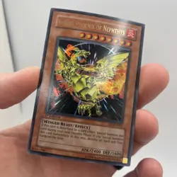 Yugioh! Sacred Phoenix of Nephthys FET-EN005 Ultra Rare 1st Edition - Image 3