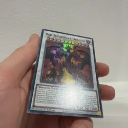 Red Supernova Dragon 1st Super Rare SDCK-EN044 Yu-Gi-Oh! Near Mint - Image 3