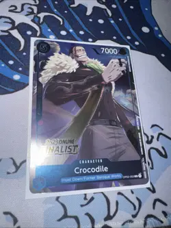 Crocodile (Online Regional 2023) [FINALIST] OP02-053 One Piece Promo Cards Foil - Image 2