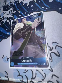 Crocodile (Online Regional 2023) [FINALIST] OP02-053 One Piece Promo Cards Foil - Image 3