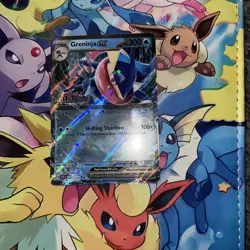 Greninja EX 041/142 Sv07: Stellar Crown Holo Stamped Pokemon Card Near Mint NM - Image 1