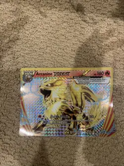 Ash-Greninja EX And Arcanine Break Evolution Jumbo Pokemon Cards - Image 3