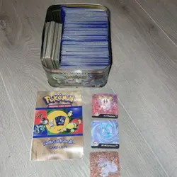 Pokemon TCG EX Ruby & Sapphire Collector's Tin 2003 Nintendo over 200 cards - Image 1