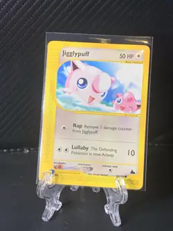 Pokemon Jigglypuff 68/144 Skyridge Regular Common Card 2003 English TCG - Image 1