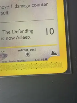 Pokemon Jigglypuff 68/144 Skyridge Regular Common Card 2003 English TCG - Image 3