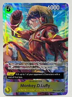 Monkey.D.Luffy (Illustration Box Vol.3) OP07-109 Promo One Piece Card Game - Image 1