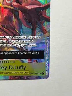 Monkey.D.Luffy (Illustration Box Vol.3) OP07-109 Promo One Piece Card Game - Image 5