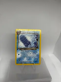 Pokemon TCG Dark Omanyte Neo Destiny Card 37/105 1st Edition Uncommon VLP - Image 1