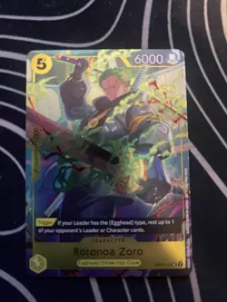 Roronoa Zoro (One Piece Day Dallas 2025) OP07-113 One Piece Promotion Cards Foil - Image 1