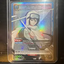 Union Arena Rukia Kuchiki SR Foil 4000BP Bleach EX01BT Character Card 084 - Image 4