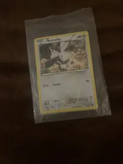 Pokemon TCG Bunnelby McDonald's 2014 Promo Holo Card 10/12 Light Play Condition - Image 1