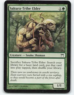 Sakura-Tribe Elder #239 Magic the Gathering Card - Image 1