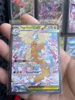 Pokemon TCG Mega Dragonite EX SIR Full Art Holo Card 290/217 English - Image 1