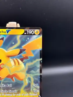 Pikachu V SWSH063 NM Black Star Promo Holo Foil Pokemon TCG Card SWSH63 - Image 4