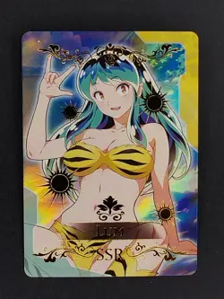 Lum Goddess Story Doujin Waifu Trading Card SSR Urusei Yatsura - Image 1