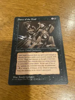 Magic The Gathering Ice Age Dance of the Dead Lightly played Mtg - Image 1