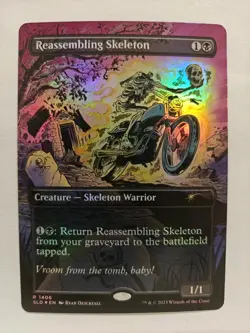 1x Reassembling Skeleton - Foil NM-Mint, English Secret Lair MTG Magic - Image 1