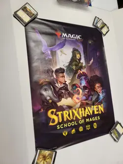Magic the Gathering Strixhaven School of Mages Poster 24"x18" (FREE SHIPPING) - Image 1