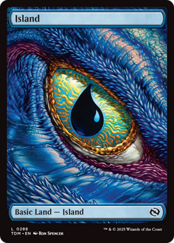 Island (0288) [Tarkir: Dragonstorm] Magic MTG - Image 1