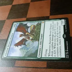 Mtg Ancient Bronze Dragon NM/M Battle for Baldur's Gate Mythic Rare 214 Non Foil - Image 3