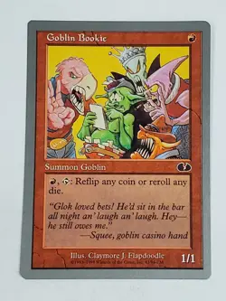 MTG Goblin Bookie (Unglued/Red/C) - BGM - Image 1
