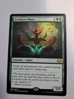 MTG: Seedborn Muse (LP): Commander Collection: Green - Image 1