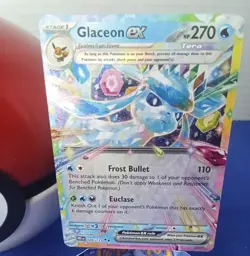Glaceon ex 026/131 Holo Double Rare Prismatic Evolutions 2025 Pokemon NM/M - Image 2