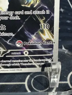 Thundurus 209 SV Black Star Promo Pokemon Center Exclusive Holo Basic HP120 - Image 3