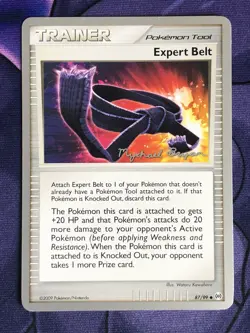 Expert Belt 87/99 WCS World Championships 2010 Uncommon Pokemon Platinum Arceus - Image 1