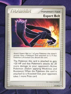 Expert Belt 87/99 WCS World Championships 2010 Uncommon Pokemon Platinum Arceus - Image 1
