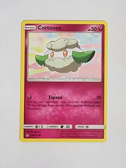 2019 Cottonee 139/214 - Unbroken Bonds - NM/MINT Pokemon TCG - Fairy - Image 2