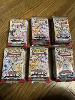 Pokemon TCG ‘Prismatic Evolutions’ Booster Lot (36 Packs) *SEALED* - Image 1