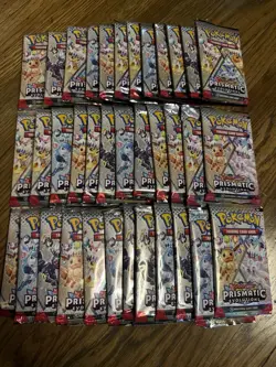 Pokemon TCG ‘Prismatic Evolutions’ Booster Lot (36 Packs) *SEALED* - Image 2