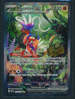 Koraidon ex 247/198 SIR Special Illustration Rare Pokemon 2023 Scarlet Violet NM - Image 1