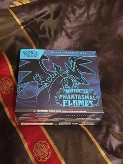 Pokemon Mega Evolution Phantasmal Flames Elite Trainer Box ETB Sealed - Image 1